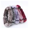FUERU Car Steering Wheel Cover Set Universal Car Steering Wheel Cover Winter Plush Color Diamond Soft Breathable Car Interior (Color : 1#) view 3