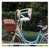 HYQHYX Kids Bike seat White Bike Seat for Kids Front Detachable Bicycle Child Seat, Child Seat with Pedal Rails view 3