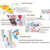 HYQHYX Kids Bike seat White Bike Seat for Kids Front Detachable Bicycle Child Seat, Child Seat with Pedal Rails view 4