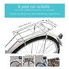 HYQHYX Kids Bike seat Bicycle Child Seat Baby Safety Seat Rear Child Thickened Seat Cushion Chair Stool Big Child Bicycle Rear Seat Frame(Color:White,Size:) view 3