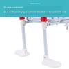 HYQHYX Kids Bike seat Bicycle Child Seat Baby Safety Seat Rear Child Thickened Seat Cushion Chair Stool Big Child Bicycle Rear Seat Frame(Color:White,Size:) view 4