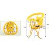 HYQHYX Kids Bike seat Kid Bike Seat Portable Child Safety Seat Bike Seat for Kids Bike Attachment for Kids on Adult Bike view 2