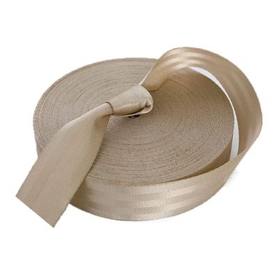 YunYunStrap Nylon Webbing 1.5 inch 2 inch Khaki Heavy Strapping for Seat Belt Cargo Climbing
