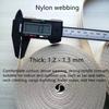YunYunStrap Nylon Webbing 1.5 inch 2 inch Khaki Heavy Strapping for Seat Belt Cargo Climbing view 4