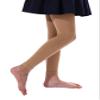 EVERSWE Girl's Microfiber Footless Tights, Ballet Dance Tights, Ultra Soft Leggings (Caramel 4-6) view 1