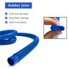 1-1/8 Inch Bilge Pump Plumbing Kit, 1100gph Electric 12v Boat Bilge Water Pump, 6 FT Bilge Pump Hose, 2 Stainless Steel Clamps and Thru-Hull Fitting (Blue) view 4