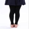 EVERSWE Girl's Microfiber Footless Tights, Ballet Dance Tights, Ultra Soft Leggings (Black 4-6) view 3