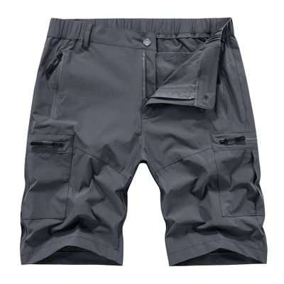 Cargo Shorts Mens Big Boys Quick Drying Sports Outdoors Camping UPF Sun Protection Surf Flex Waist Short Multi Pockets