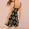 Bigfoot Retro Sasquatch Women's Summer Sling Dress Casual Swing Beach Mini Dresses XL view 2