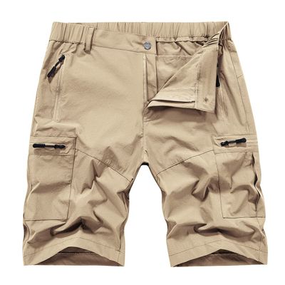 Golf Cargo Hiking Shorts Quick-Dry Athletic Sports Stretch Travel Fishing Tactical Training Breathable Multipocket Short for Men