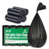 108 Portable Toilet Bags, TALTBREX 8 Gallon Biodegradable Camping Toilet Bags for Portable Potty, Thickened Compostable Trash Bags Toilet Waste Poop Bags for 5 Gallon Bucket Travel Toilet Liners view 1