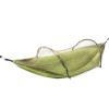 Dilwe Removable Hammock with Net Automatic Quick Opening Hammock Tree Straps Swing Hammock Bed for Camping Backpacking Survival Travel (OD Green) view 1