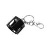 Yiju Pool Chalk Holder, Billiard Chalk Pocket, Pool Cue Chalk Bag Keychain, Billiard Snooker Accessories, Black view 1