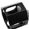 Yiju Pool Chalk Holder, Billiard Chalk Pocket, Pool Cue Chalk Bag Keychain, Billiard Snooker Accessories, Black view 3