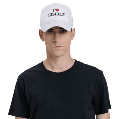 Graphic Hats for Men I Love Giselle Casquette Gym Accessories for Men