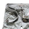 Men's Cargo Loose Multi-Pocket Solid Colour Pants Construction Casual Cotton Trousers Outdoor Work Fit Pants (Light Grey,30) view 2