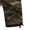 Men's Loose Beach Camouflage Shorts Cargo Cotton Straight Outdoor Pants Multi Pockets Casual Short Pants (Army Green,32) view 2
