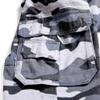 Men's Loose Beach Camouflage Shorts Cargo Cotton Straight Outdoor Pants Multi Pockets Casual Short Pants (Blue,38) view 4