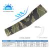 Meaudiwes Sun Protection Arm Sleeves, Cooling Sports Compression Athletic Sleeves For Basketball Running Cycling Compatible with Army Military Camouflage Vietnam Tiger Stripe Camo view 2