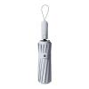 EALLEN Folding Umbrella, Compact Folding Travel Umbrella,Ergonomic Handle Automatic Open Close,Lightweight Portable Backpack,Sun Rain,16 Ribs,Men Women,UPF 50 UV Protection,Gray view 1