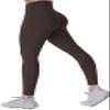 Sunzel Workout Leggings for Women, Squat Proof High Waisted Yoga Pants 4 Way Stretch, Buttery Soft, 28" Inseam Seal Brown, X-Large view 1