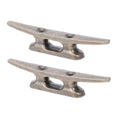 Housoutil 2pcs Open Base Boat Cleats for Mooring Lightweight Dock Cleats for Securing Kayaks Canoes and Other Watercraft