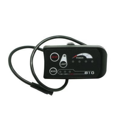 DYYK E Bike Accessories JS E Bike Display LED 810 36V 48V Intelligent Control Panel Display Fit for Electric Bicycle Kit LED Display(Waterproof connctor)