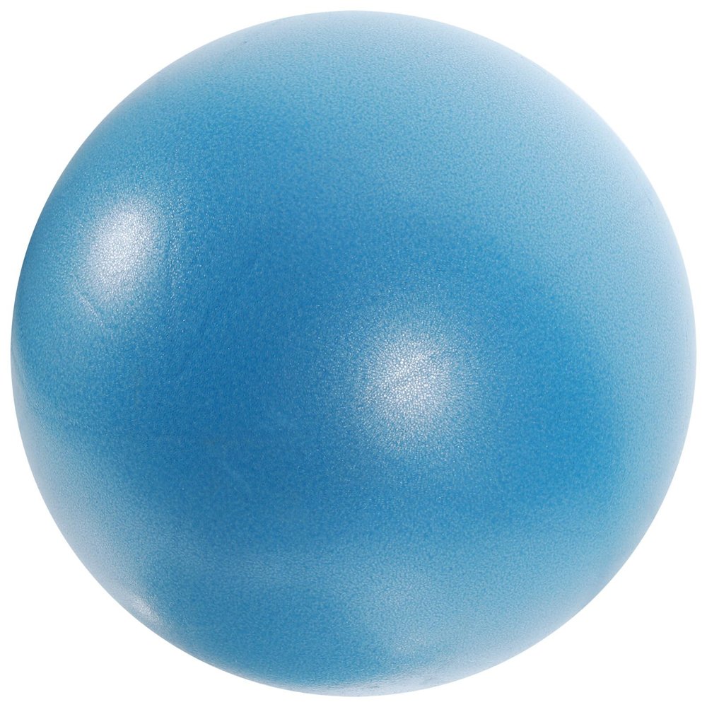 iplusmile Pilates Small Exercise Ball 9 Inch Core Balance Workout Ball for Home Fitness Yoga Physical Therapy with Non-Slip Surface and Portable Pump