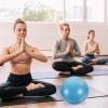 iplusmile Pilates Small Exercise Ball 9 Inch Core Balance Workout Ball for Home Fitness Yoga Physical Therapy with Non-Slip Surface and Portable Pump view 4