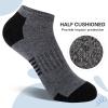 Comfoex 10 Pairs Boys Socks Low Cut Ankle Socks For Kids 8-10 4-6 6-8 Years Old Short Athletic Socks With Cushioned Sole view 3