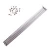 Vctitil 10 Pcs 245mm-305mm 14G Bicycle Spokes Stainless Steel Spokes and Nipples Bike Spokes for Mountain Bike Road Bike Electric Bike 700C Wheels(254MM) view 1