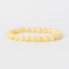 HZLXF1 Natural Quartz Crystal Beads Bracelet Suitable for Women Men Bangles Jewelry Gift (Size : 17cm-6.69inch, Color : 10MM Beads_25) view 1