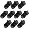 Comfoex 10 Pairs Boys Socks Low Cut Ankle Socks For Kids 8-10 4-6 6-8 Years Old Short Athletic Socks With Cushioned Sole view 1