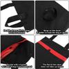 Muka Bike Hanging Bag for Storage, Portable Bicycle Bag Red Storage Bag Multifunctional Use view 2