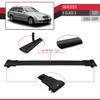 accessorypart Compatible with Mercedes E-Class 3 (S211) 2003-2009 Fly Model Car Roof Rack Cross Bar Black Aluminium 2 Bars view 4
