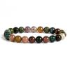 HZLXF1 6/8 Mm Natural Stone Bracelets Suitable for Both Men and Women (Size : 19cm-7.48inch, Color : 8MM Beads_Bule) view 3