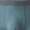 Pure Cotton Men'S Boxer Briefs - Comfortable, Breathable And Durable Design Classic Relaxed Fit Stretch Short (Green-3PC,L) view 3
