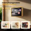 OneTigris Hidden Gun Storage, Concealment Furniture Hidden Gun Safe Concealment Shelf Wall Safe Wooden Photo Frame, Wall Mounted Hidden Compartment Furniture with Patches Display Panel view 3