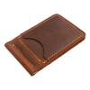 Turbosnail Personalized Leather Bi-Fold Wallet, Genuine Leather Handmade Wallets Money Clip, Wallets for Men, Billfold Wallet, Slim Wallet, Christmas Gifts view 4