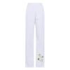 Butterfly Print Summer Capris for Women Casual Lightweight Wide Leg with Beach Capri Pants 2023 Waist with Pockets On view 3
