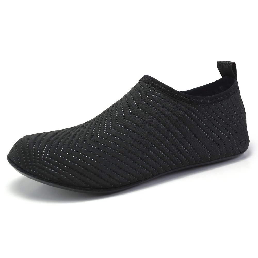 CHUUMEE Water Shoes Barefoot Water Socks Quick Dry Non-Slip Shoes for Beach Swimming Pool River Boating Surf Men (1,12.5)
