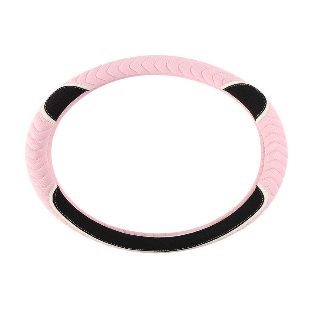 FUERU Car Steering Wheel Cover Set Universal Car Steering Wheel Cover Ultra-Thin Ice Silk Elegant and Good with Car Interiors (Color : 1#)
