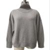Women's Turtle Neck Casual Knitted Pullover Sweater Loose Long Sleeve Blouse (as1, Alpha, s, Regular, Regular, Khaki) view 2