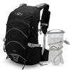 IX INOXTO 20L Hydration Backpack, Waterproof Hiking Internal Frame Backpacks with 2L Hydration Water Bladder and Rain Cover for Men, Lightweight Travel Daypack for Cycling,Camping,Ski (black) view 1