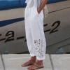 2023 Casual Capri Pants Short Shorts Wide Beach Ladies Wide Lightweight WomenS Pockets Palazzo Dandelion Pjs Ladies view 2