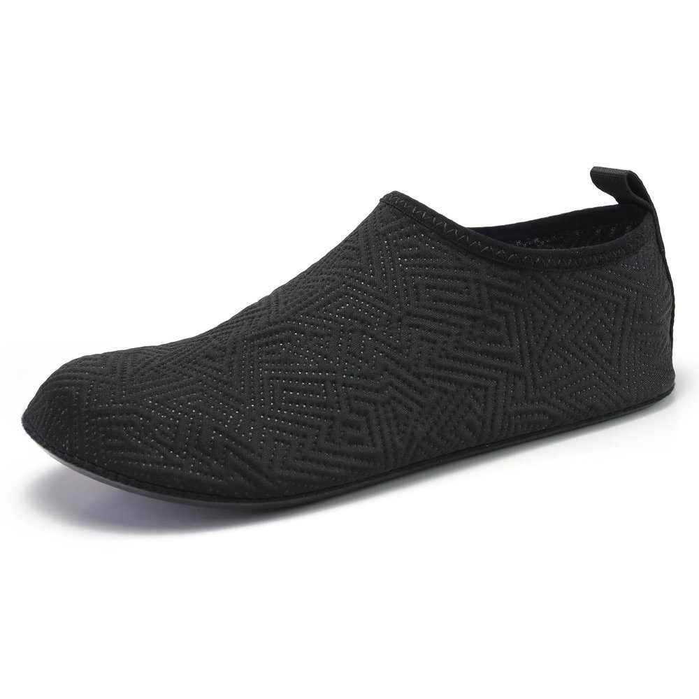 CHUUMEE Water Shoes Barefoot Water Socks Quick Dry Non-Slip Shoes for Beach Swimming Pool River Boating Surf Men (5,14.5)