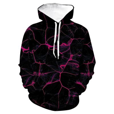 Mens Sweatshirt, Hoodies Pullover Graphic Lightweight Hoodies Workout Spring And Autumn Hooded Sweater Printed Casual Sweater Male Men's Fashion Hoodies & Sweatshirts Unisex For (6XL, Hot Pink) Ymosrh
