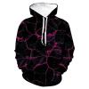 Mens Sweatshirt, Hoodies Pullover Graphic Lightweight Hoodies Workout Spring And Autumn Hooded Sweater Printed Casual Sweater Male Men's Fashion Hoodies & Sweatshirts Unisex For (6XL, Hot Pink) Ymosrh view 1