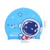 Homoyoyo Boy Girl Swim Cap Soft Silicone Cartoon Swimming Hat for Boys Girls Hair Pool Comfortable Fit for Long Hair for Safe and Happy Swimming view 3