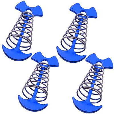 AceSoft Fashionable Easy to Install Stick Firmly Portable Fishbone Nail Tent Fixed Buckle Compatible with Camping Outdoors